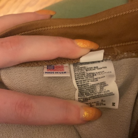 Bundle 3 for $30 American apparel camel brown easy jeans medium - Picture 7 of 7